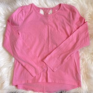 Old Navy Long Sleeve T-Shirt with Criss-Cross Detail at Back